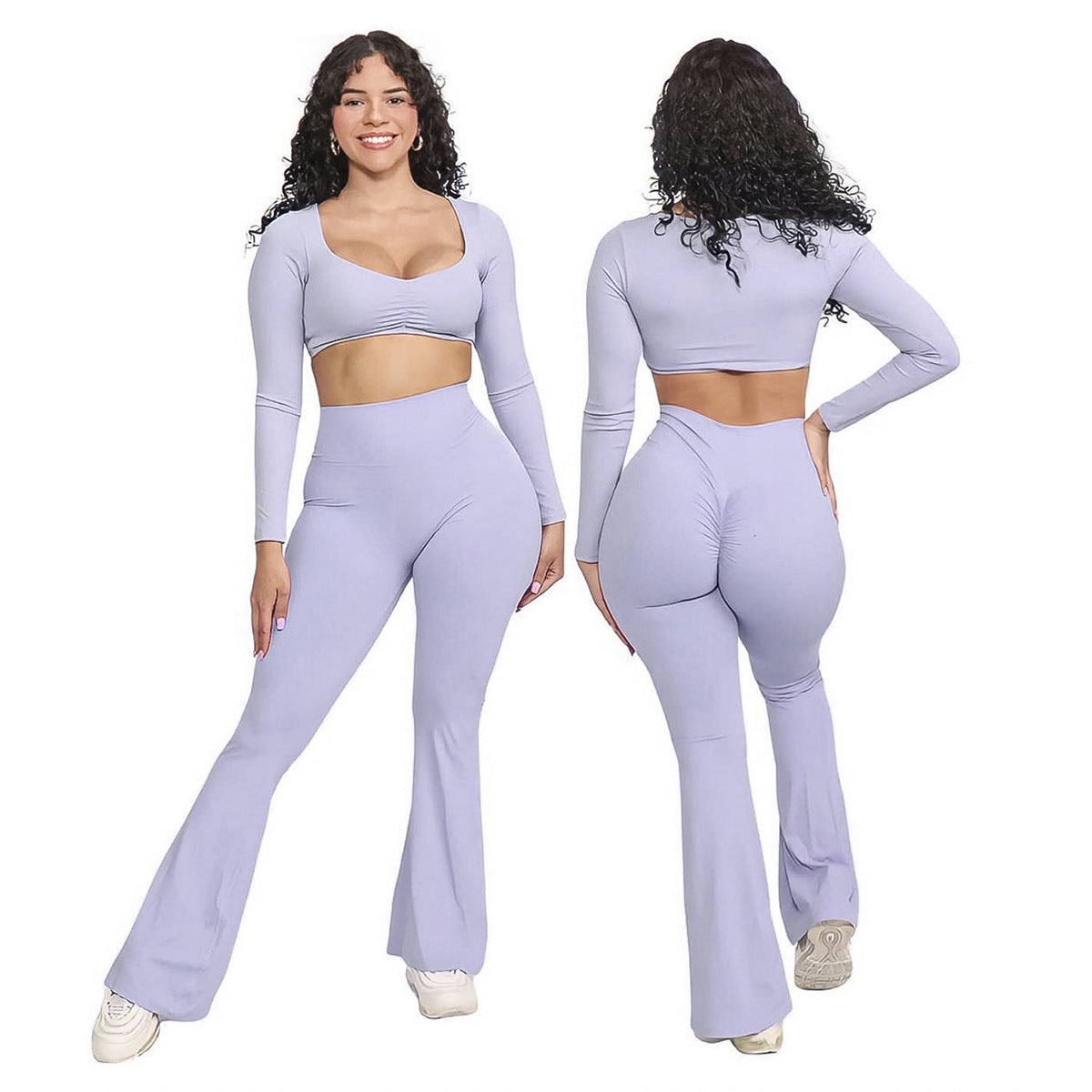 Casual Outdoor Fitness Yoga Clothing High-Waisted Butt-Lifting Training Clothing Yoga Pants for Women